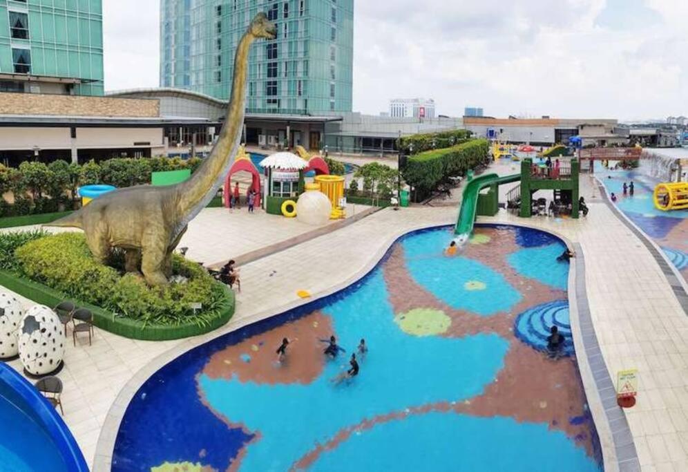 ג'והור בהרו Abhome "Summer Suite" #Ksl D'Esplanade #Ksl City Mall #Water Theme Park #Jb מראה חיצוני תמונה